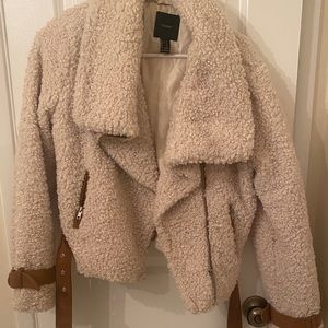 Faux fur coat